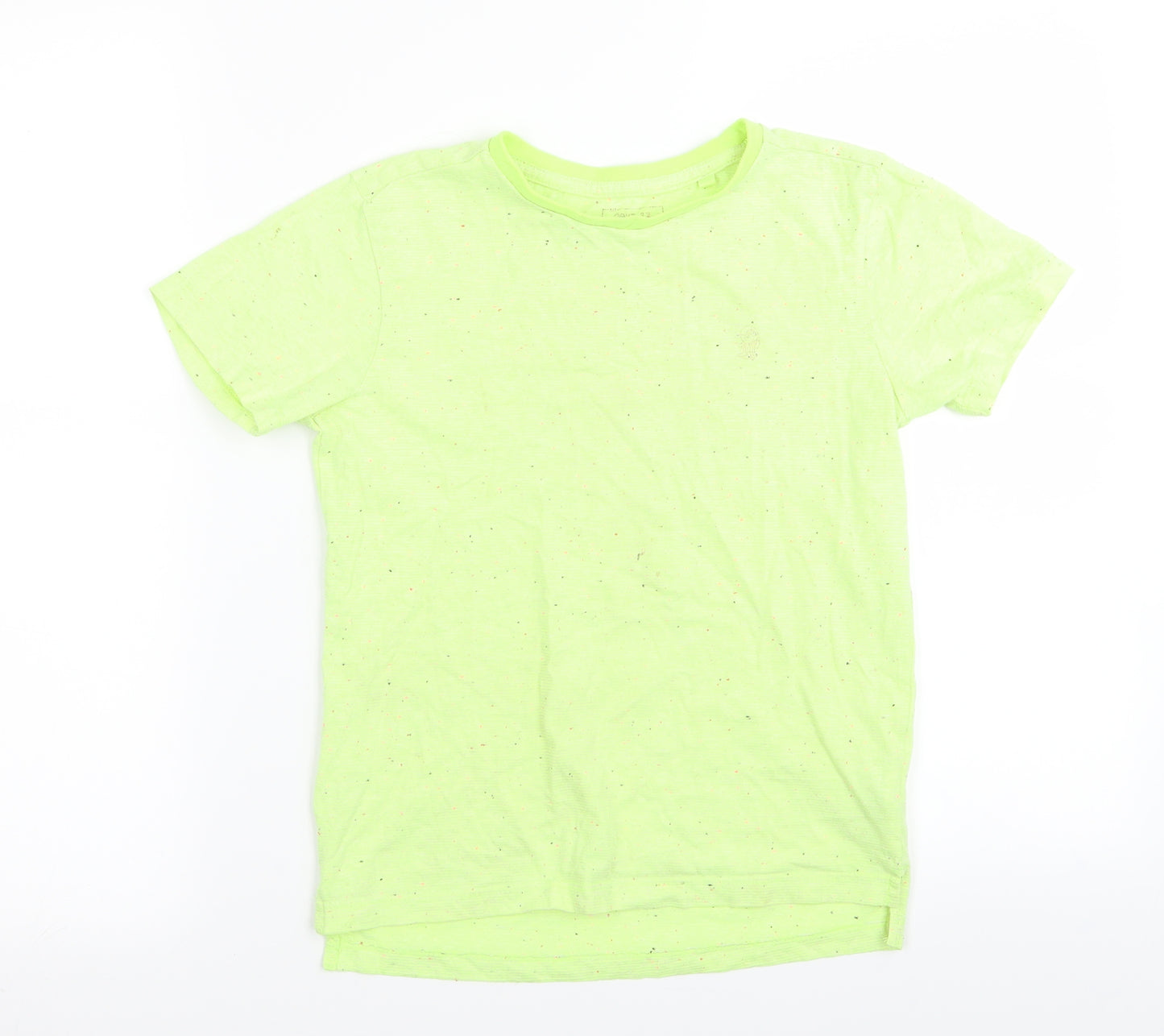 NEXT Boys Yellow   Basic T-Shirt Size 7 Years