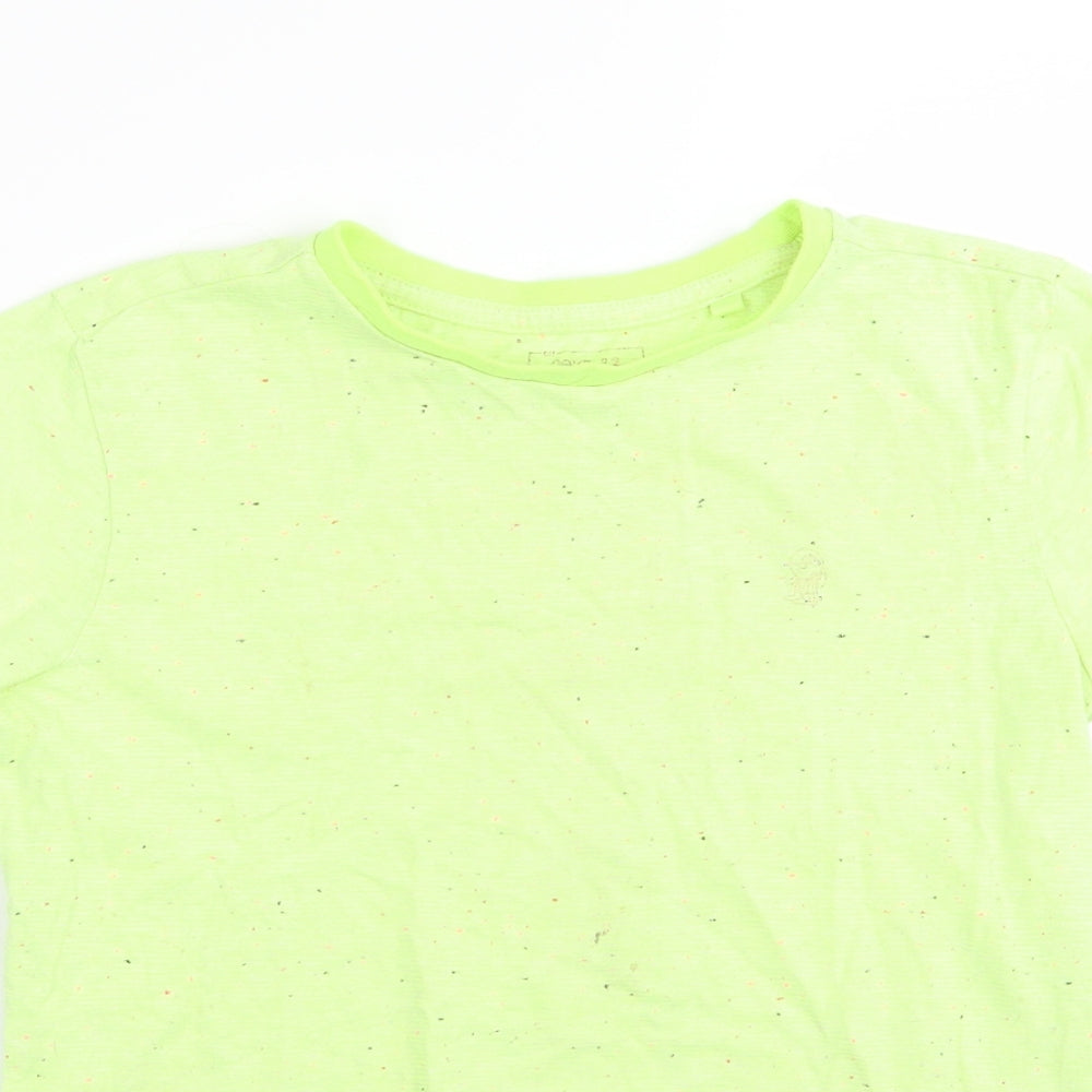 NEXT Boys Yellow   Basic T-Shirt Size 7 Years
