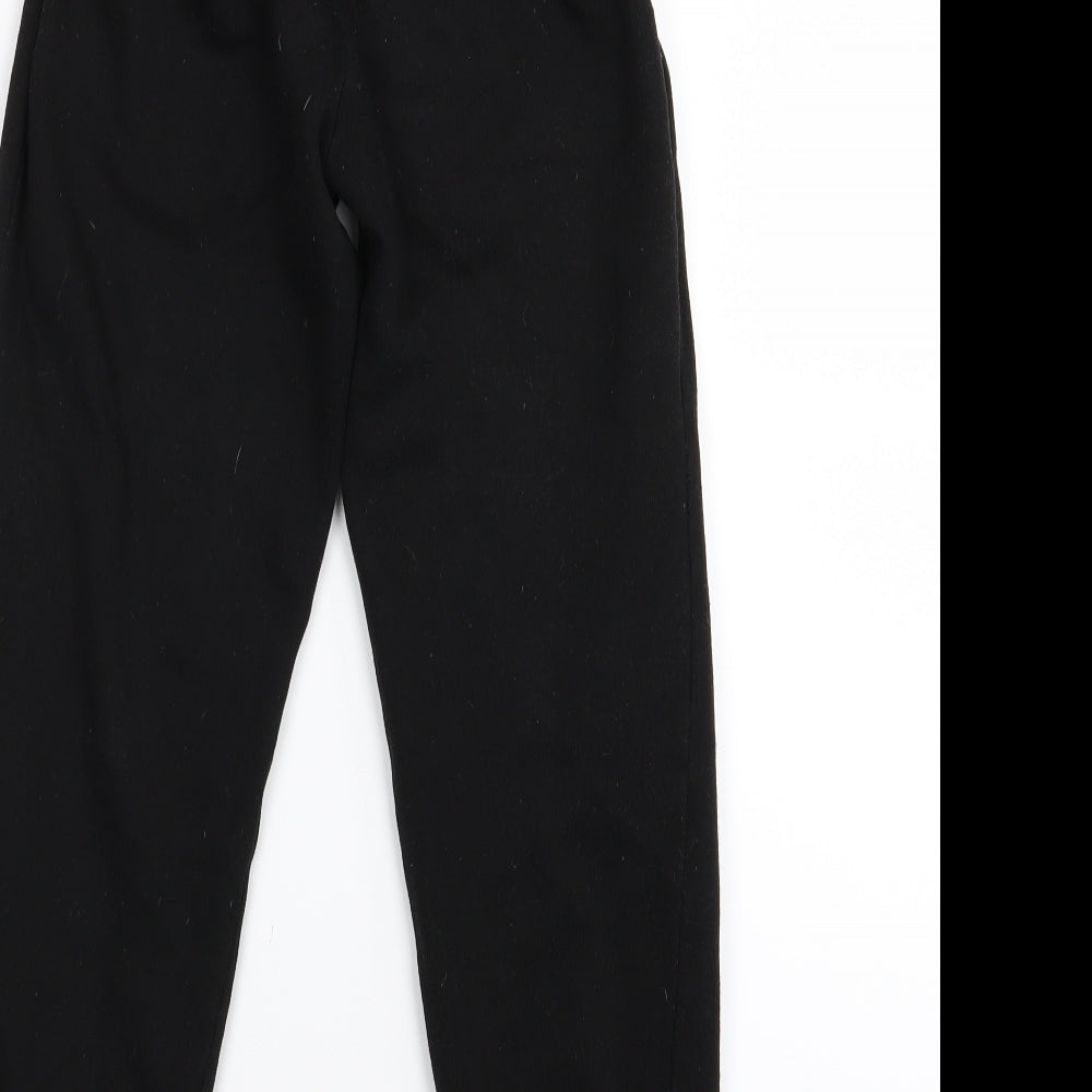 JMJ Boys Black   Jogger Trousers Size 9-10 Years