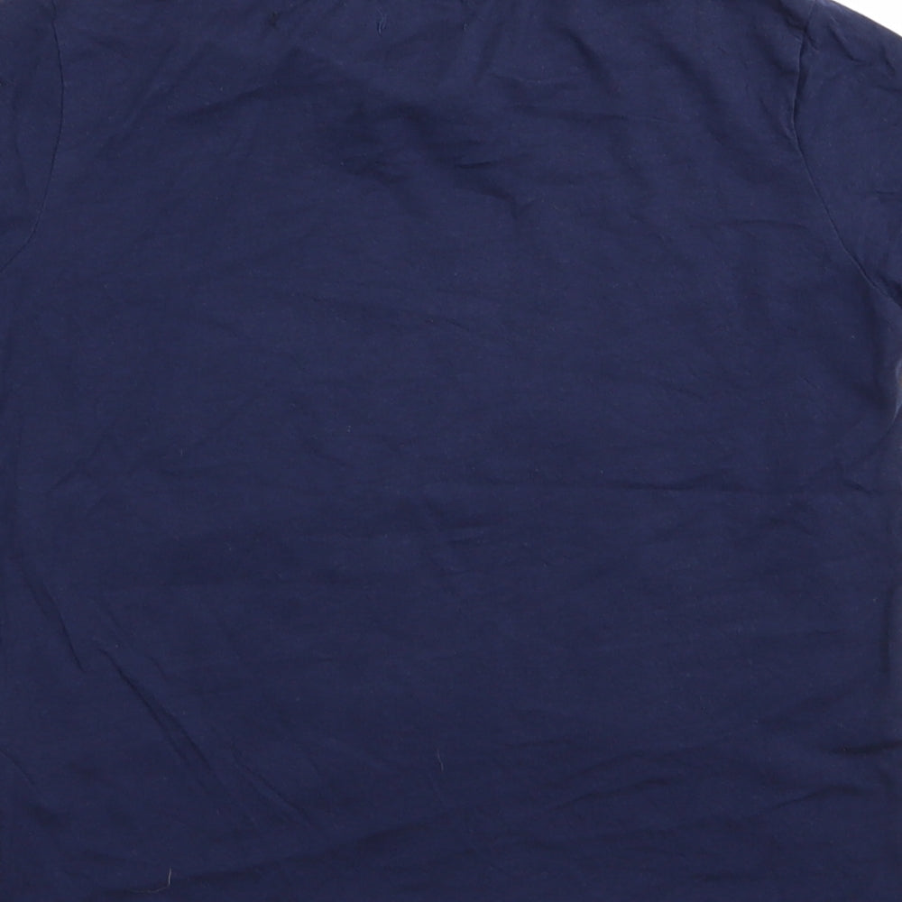 lily&dan Boys Blue   Basic T-Shirt Size 8-9 Years