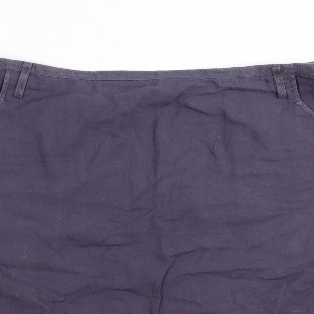 White Stuff Womens Purple   Mini Skirt Size 18