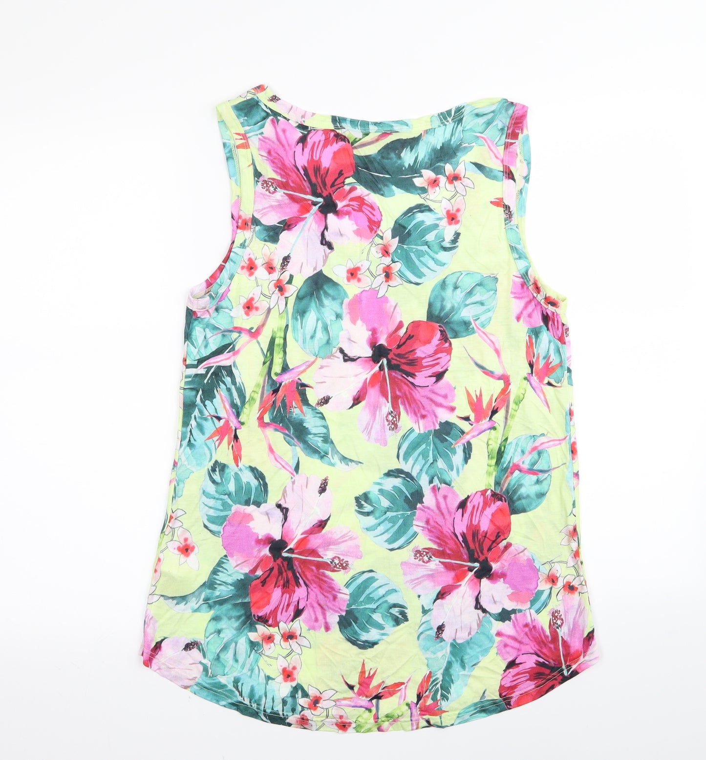 Dorothy Perkins Womens Multicoloured Floral  Basic Tank Size 14