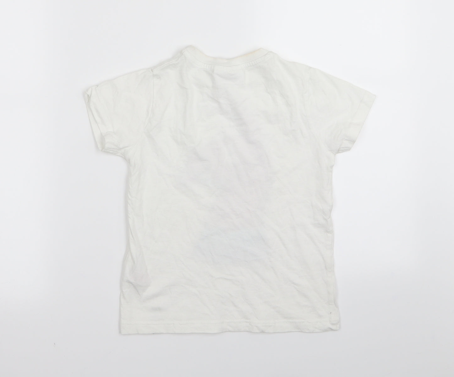 fortnight Boys White   Basic T-Shirt Size XS