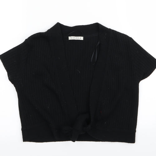 Asda George Womens Black   Cardigan Jumper Size M