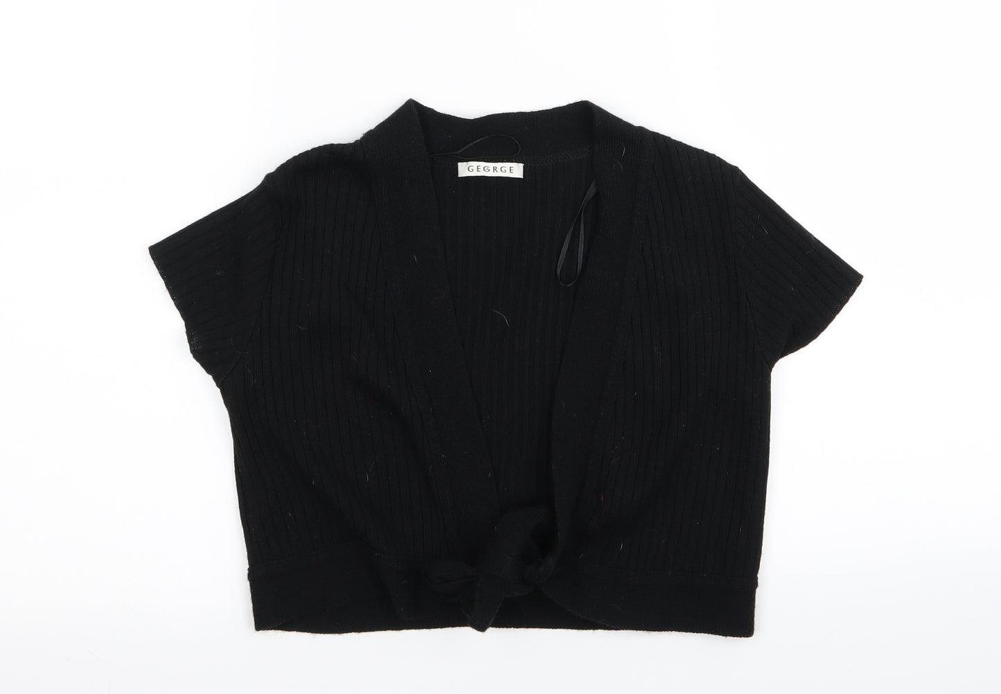 Asda George Womens Black   Cardigan Jumper Size M