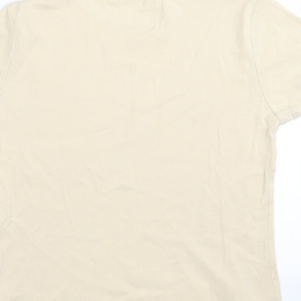 john lewis  Womens Beige   Basic T-Shirt Size 14