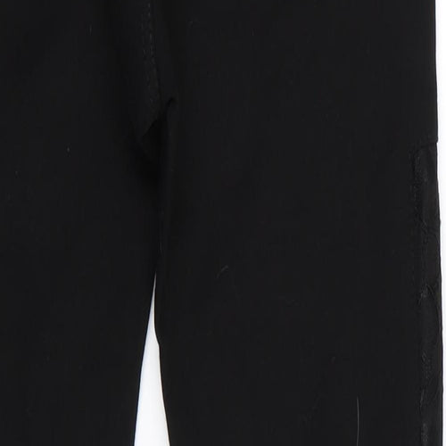 Preworn Womens Black   Jegging Leggings Size 8 L28 in - Stretch waistband