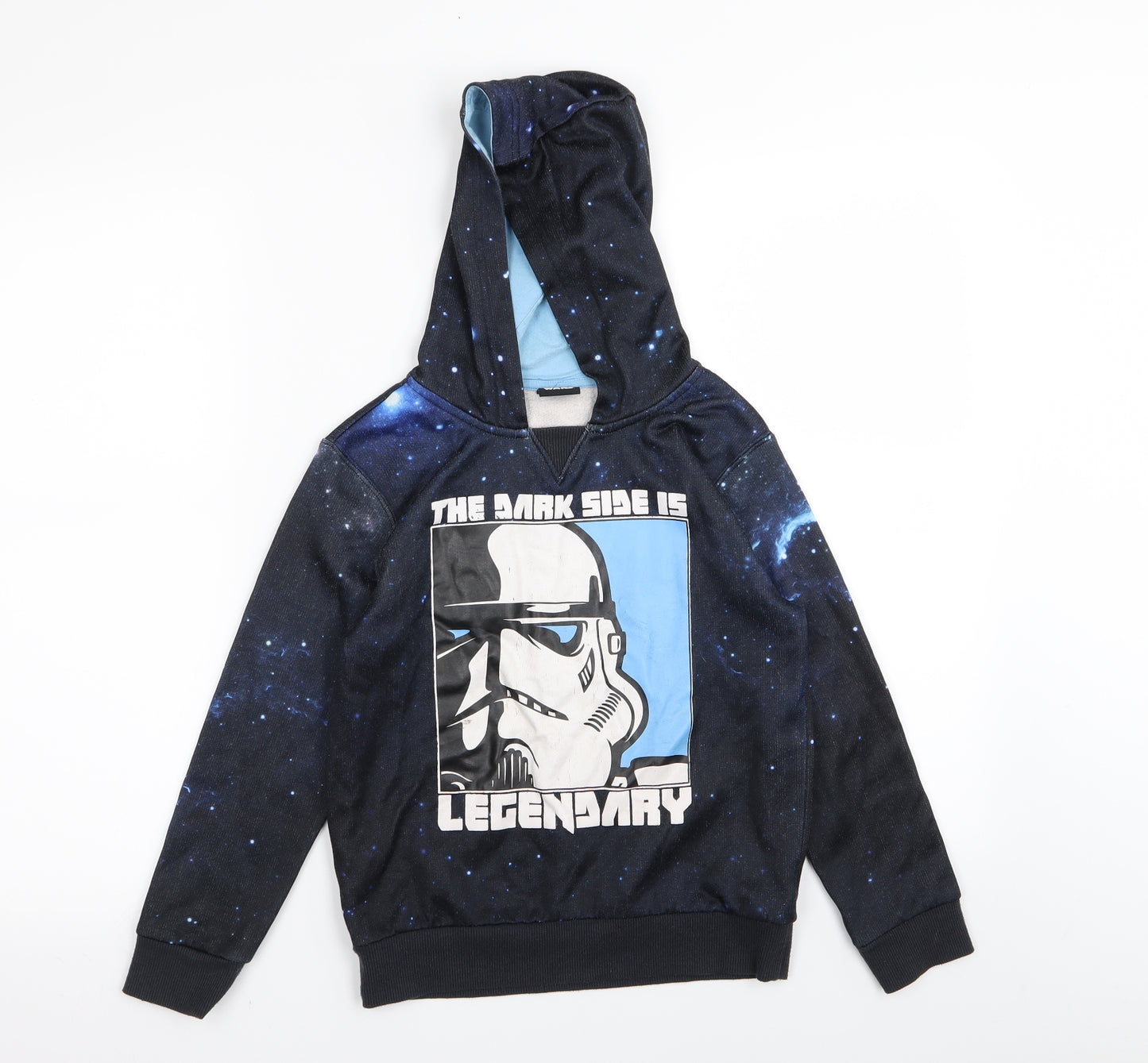 Star Wars Boys Black   Pullover Jumper Size 8-9 Years
