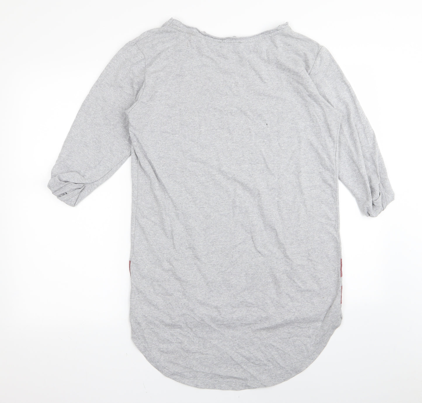 ES Womens Grey   T-Shirt Dress  Size 8