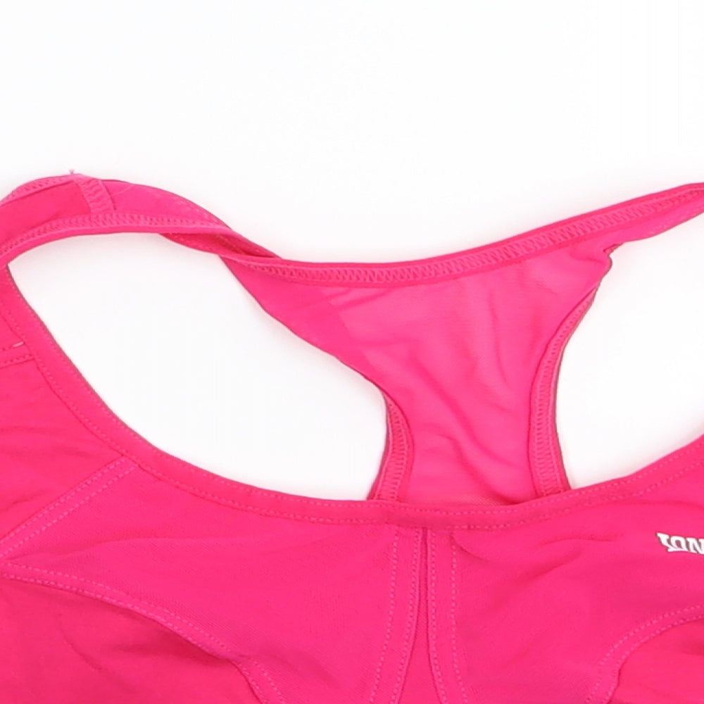Lonsdale Womens Pink   Basic Tank Size 34  - Sports bra