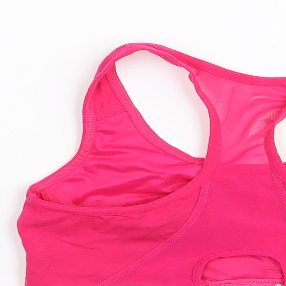 Lonsdale Womens Pink   Basic Tank Size 34  - Sports bra