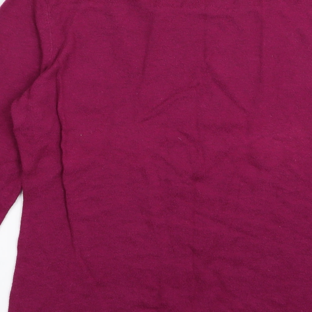 NEXT Womens Purple   Basic T-Shirt Size 10