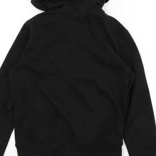 H&M Womens Black Colourblock  Full Zip Hoodie Size S