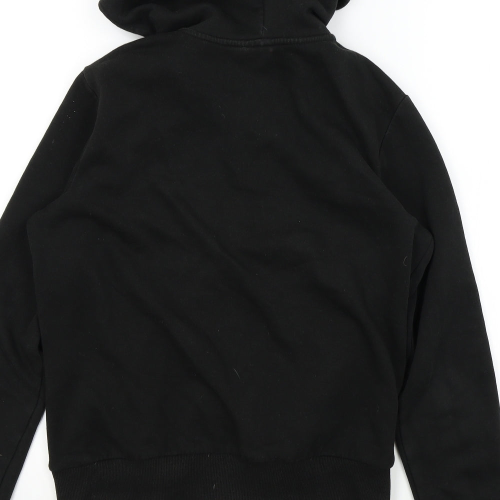 H&M Womens Black Colourblock  Full Zip Hoodie Size S