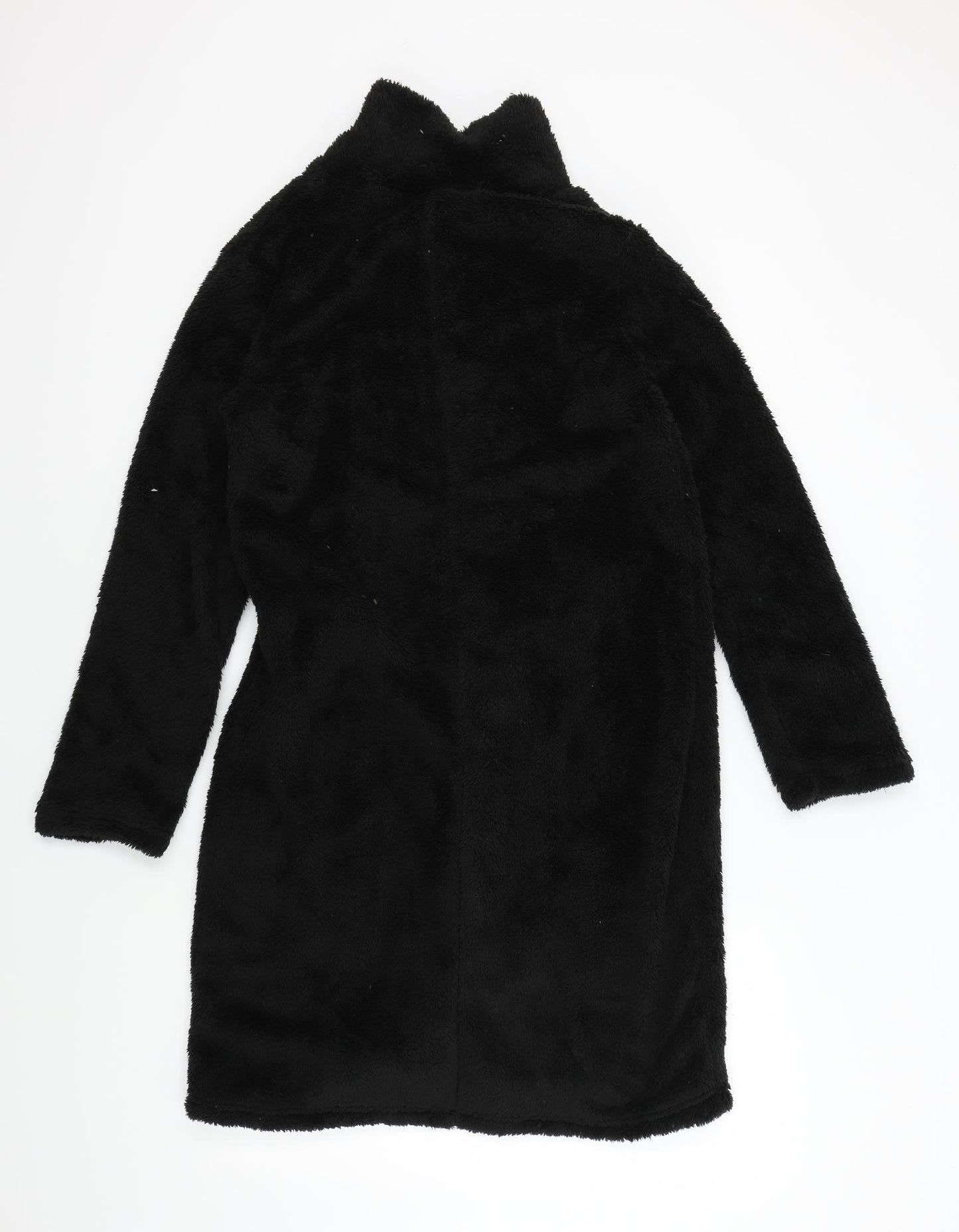 Preworn Womens Black   Overcoat Jacket Size S