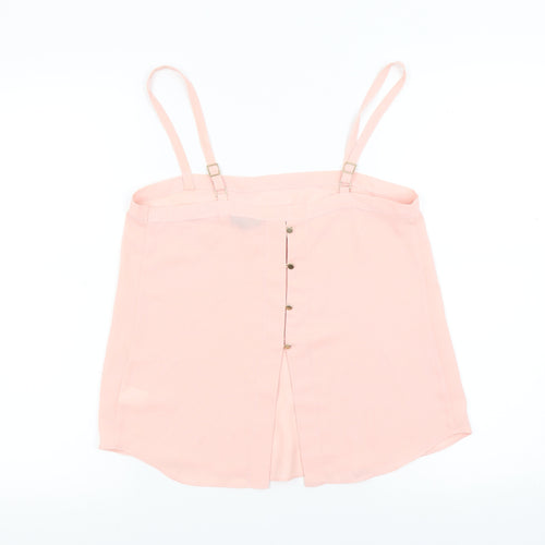 River Island Womens Pink   Basic Blouse Size 8