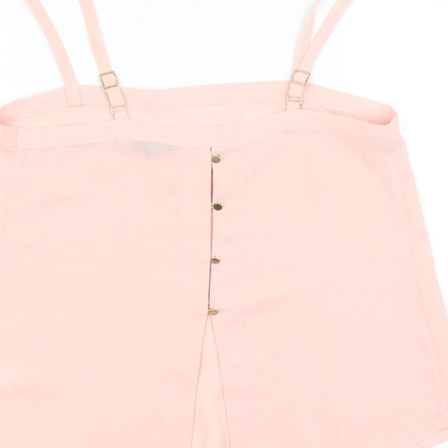 River Island Womens Pink   Basic Blouse Size 8