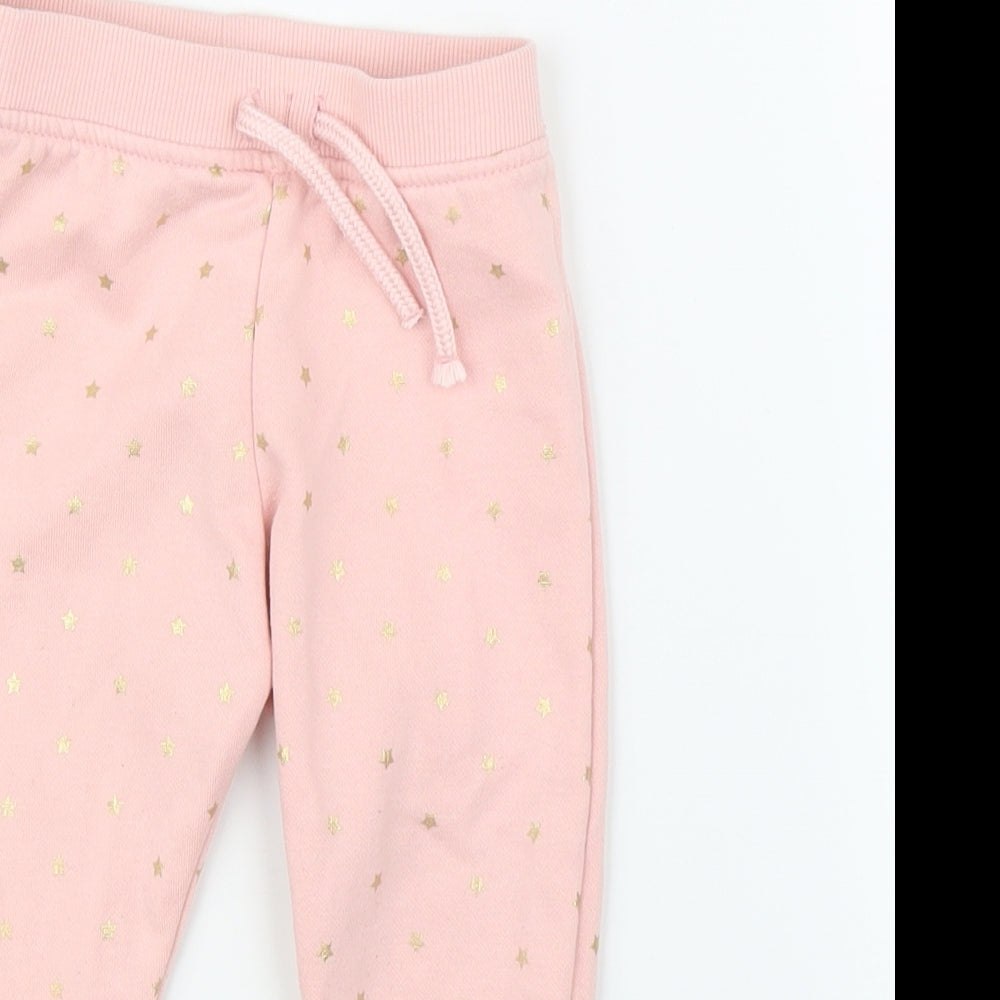 Primark Girls Pink   Sweatpants Leggings Size 12-18 Months