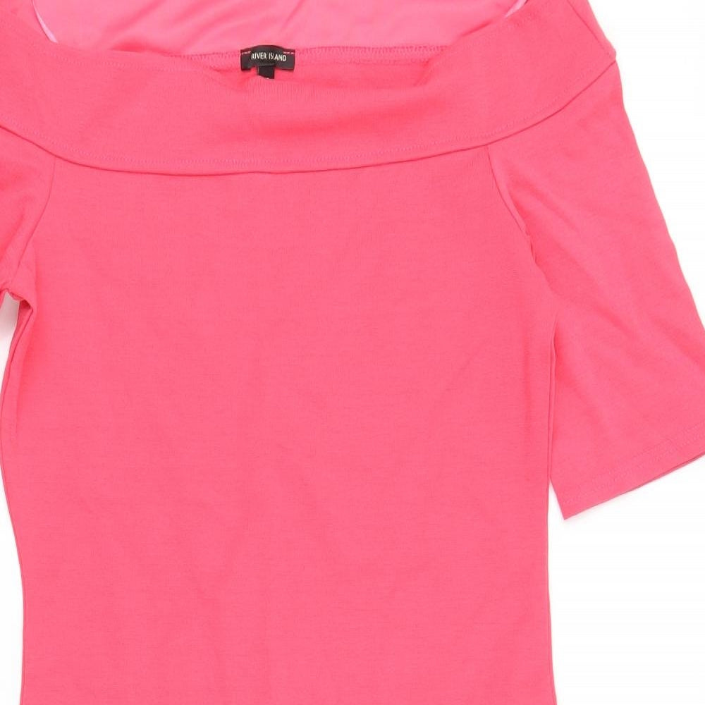 River Island Womens Pink   Sheath  Size 12