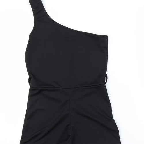 Femme Luxe Womens Black   Romper One-Piece Size 8