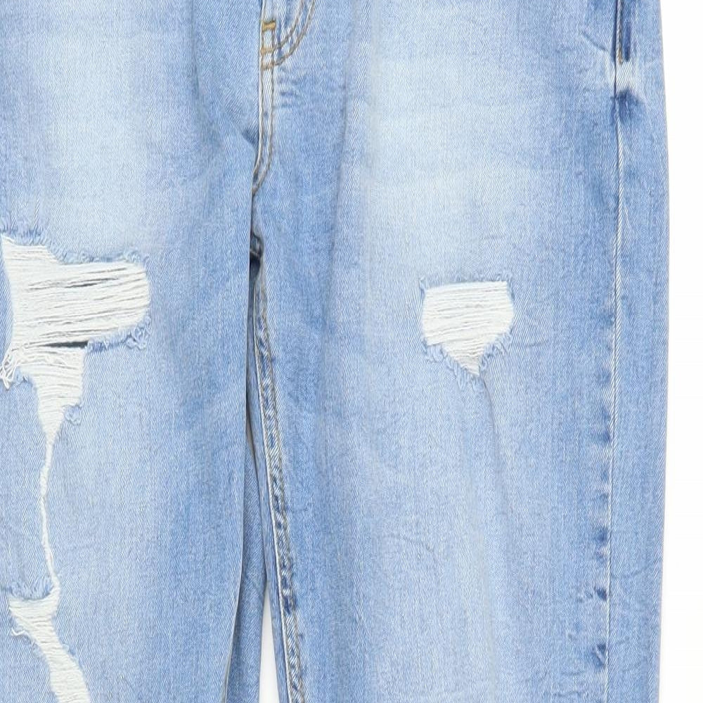 Primark Womens Blue  Denim Skinny Jeans Size 14 L27 in