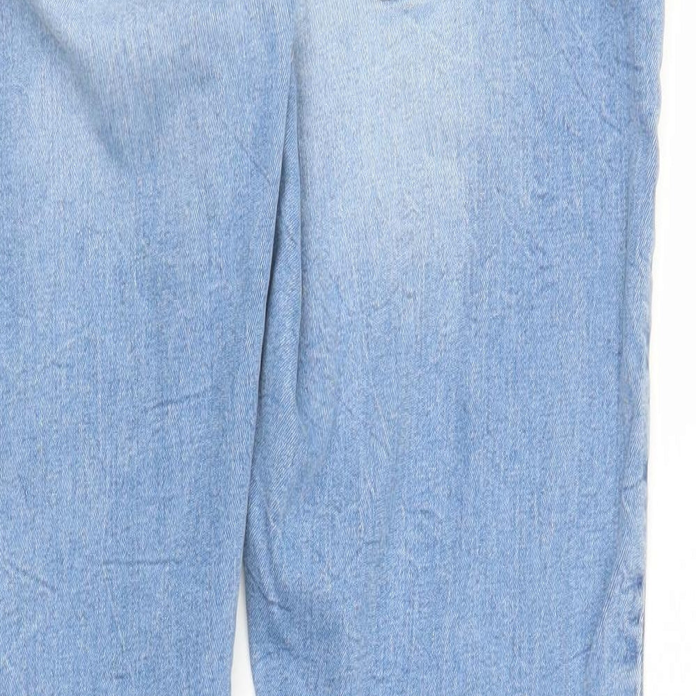 Primark Womens Blue  Denim Skinny Jeans Size 14 L27 in