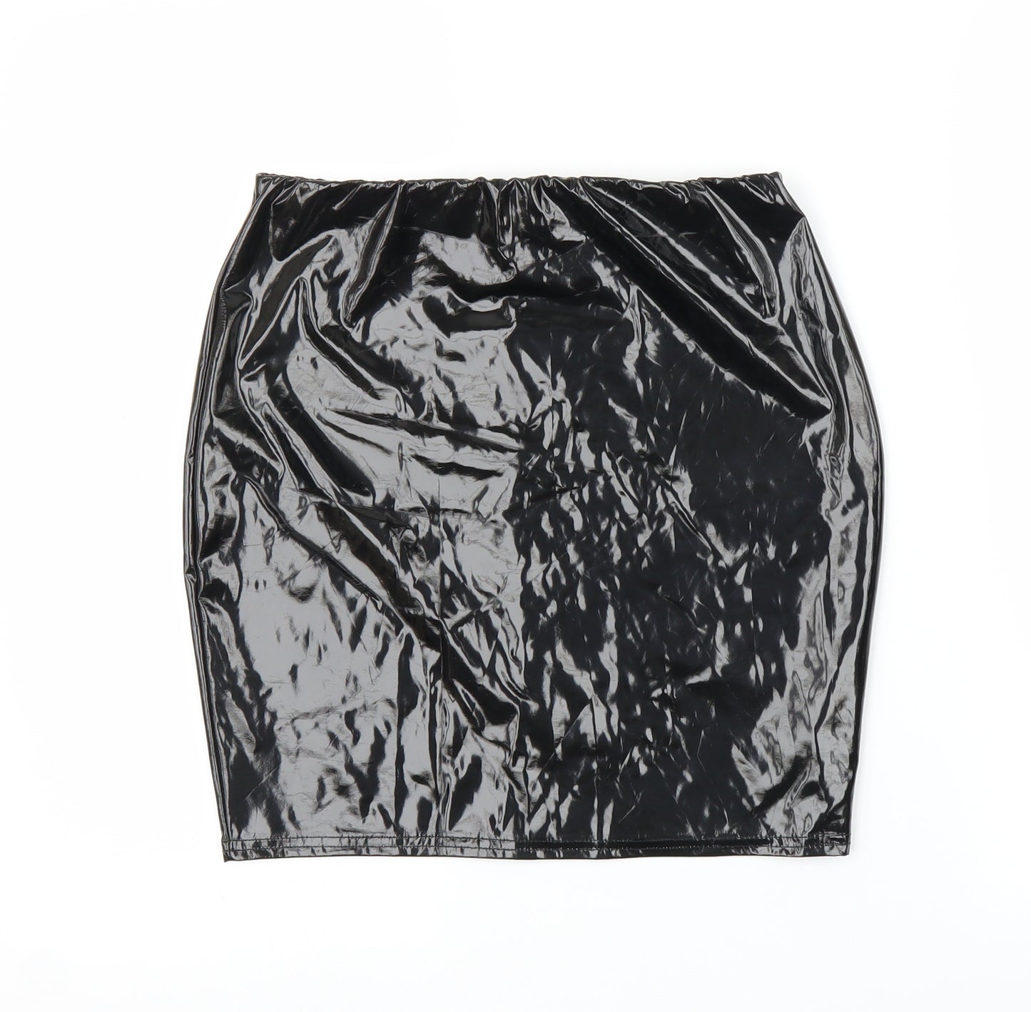 Boohoo Womens Black   Tulip Skirt Size 10