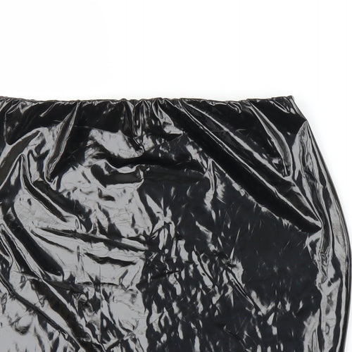 Boohoo Womens Black   Tulip Skirt Size 10