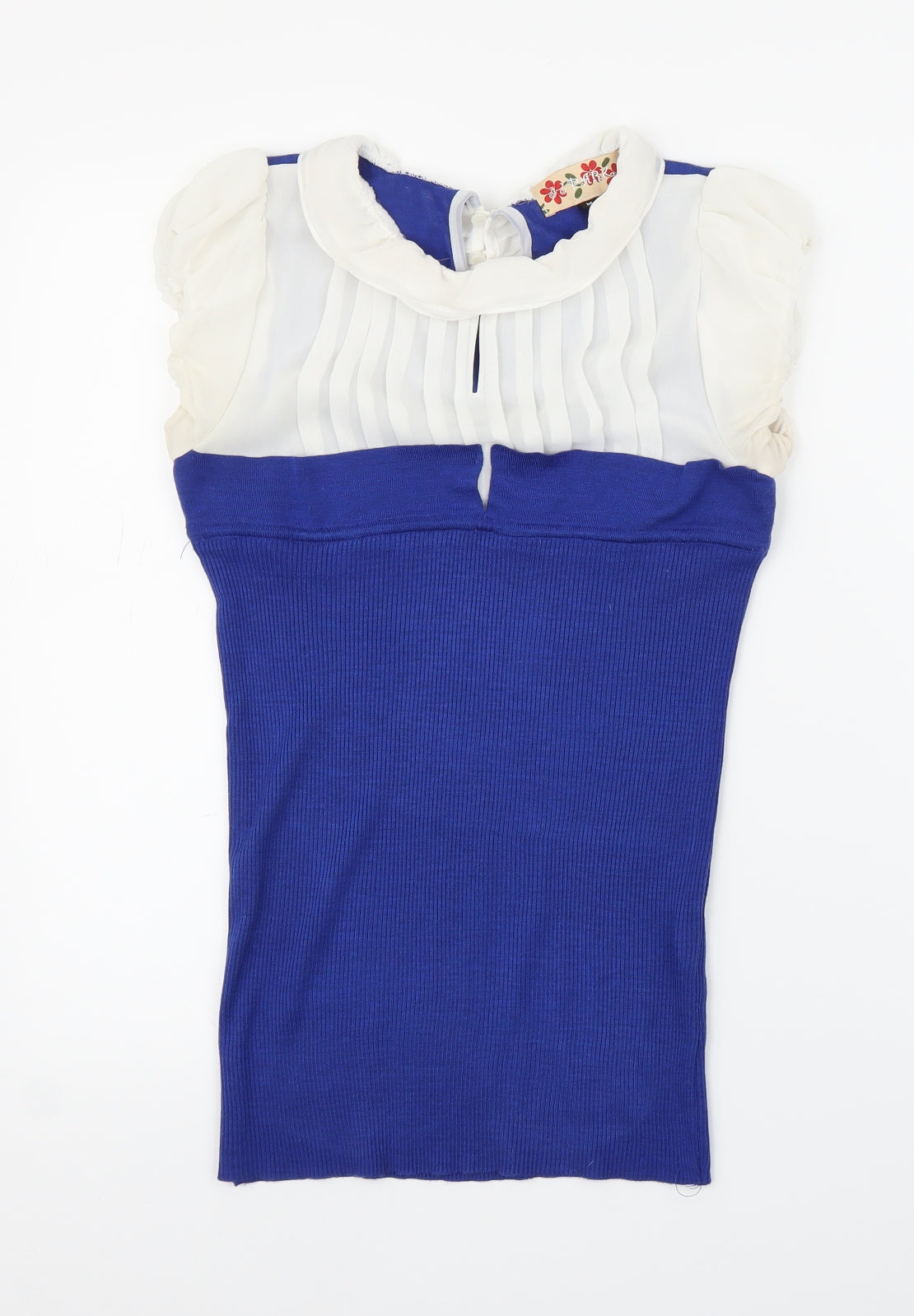 JJ Park Womens Blue   Basic Blouse Size M