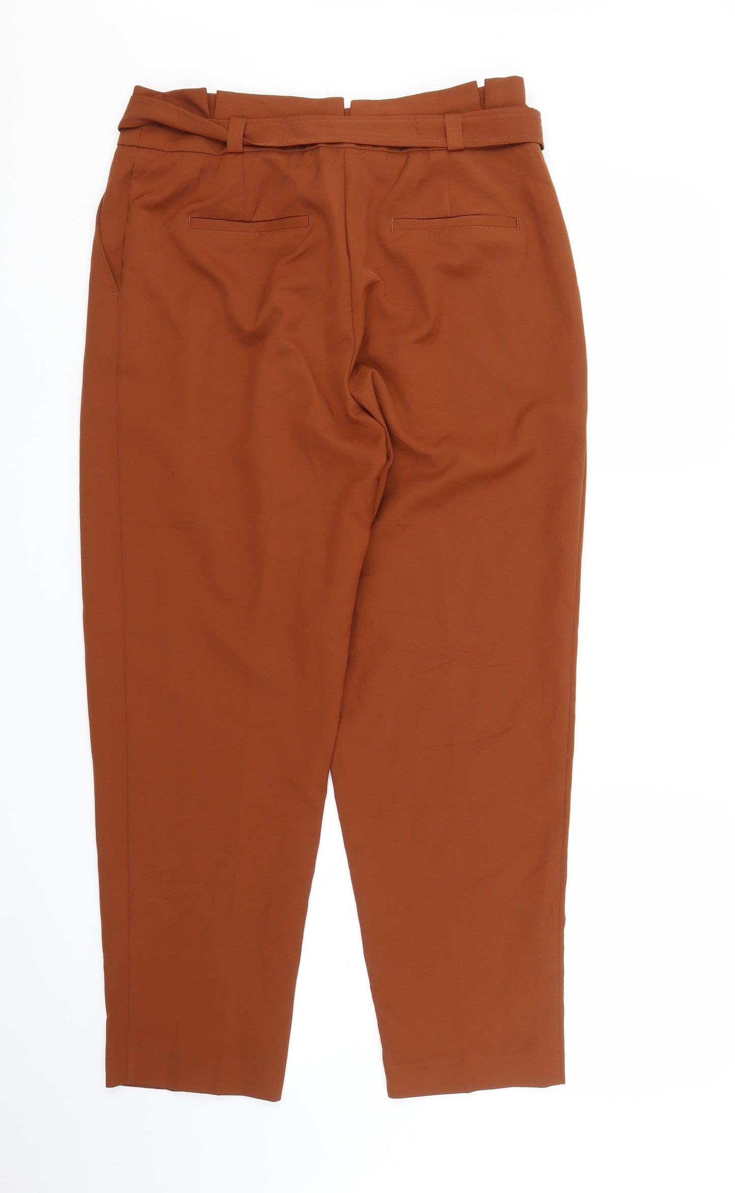 New Look Womens Brown   Pedal Pusher Trousers Size 12 L25 in
