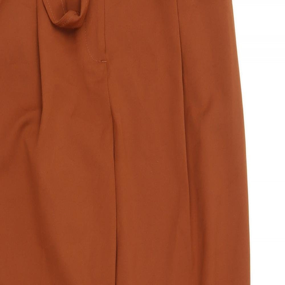 New Look Womens Brown   Pedal Pusher Trousers Size 12 L25 in