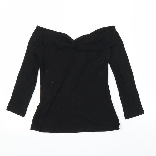 Primark Womens Black   Basic T-Shirt Size 12