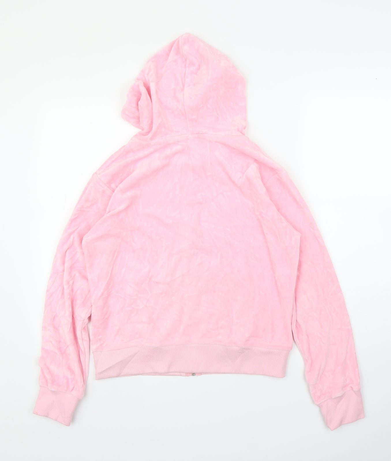 Preworn Womens Pink   Full Zip Hoodie Size L