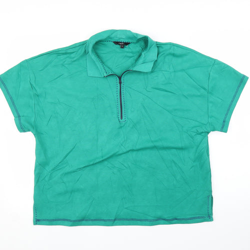 NEXT Womens Green   Basic T-Shirt Size 14