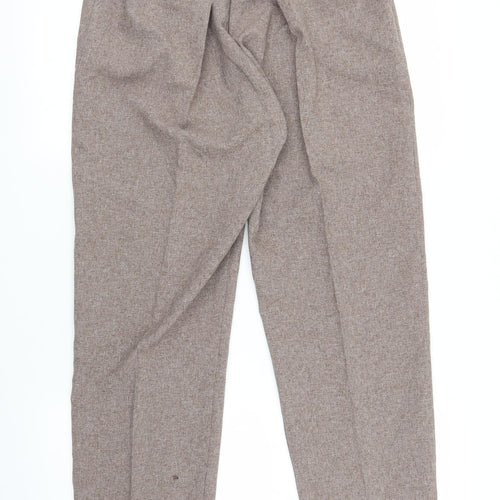 Preworn Womens Brown   Pedal Pusher Trousers Size S L24 in