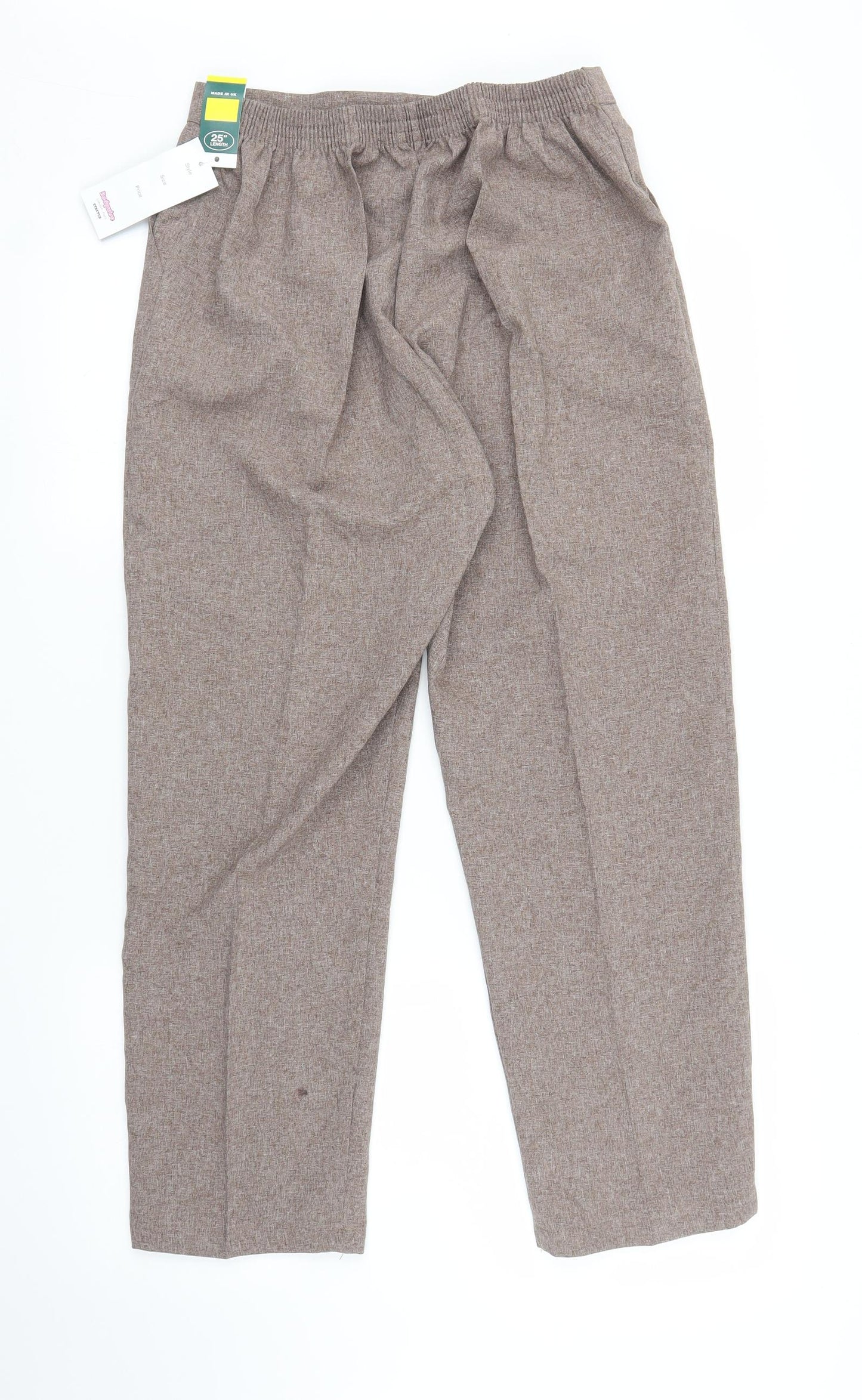 Preworn Womens Brown   Pedal Pusher Trousers Size S L24 in