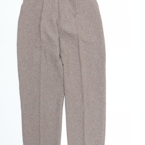 Preworn Womens Brown   Pedal Pusher Trousers Size S L24 in