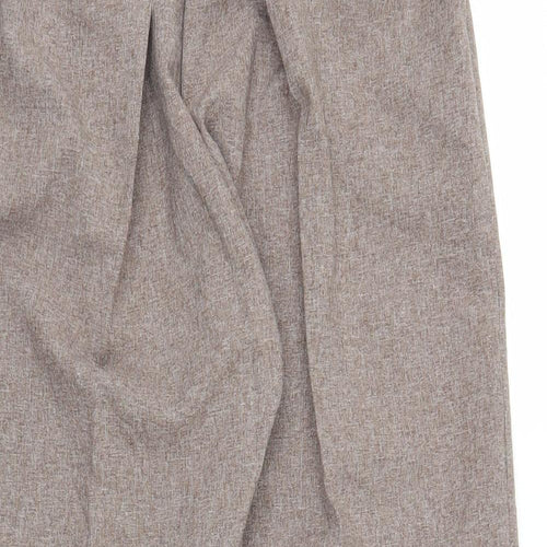 Preworn Womens Brown   Pedal Pusher Trousers Size S L24 in