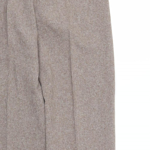 Preworn Womens Brown   Pedal Pusher Trousers Size S L24 in