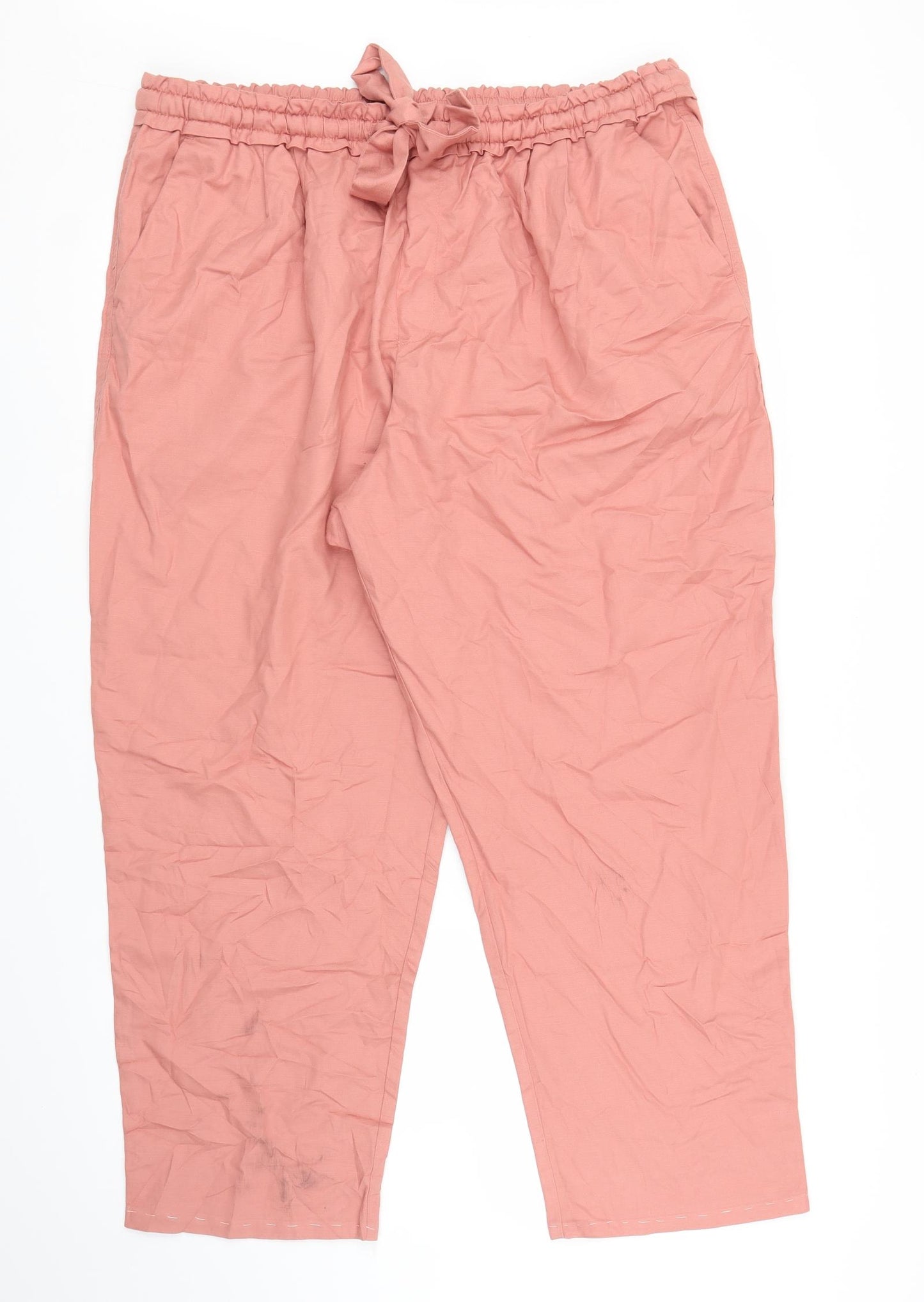 Gap Womens Pink   Capri Trousers Size XL L24 in