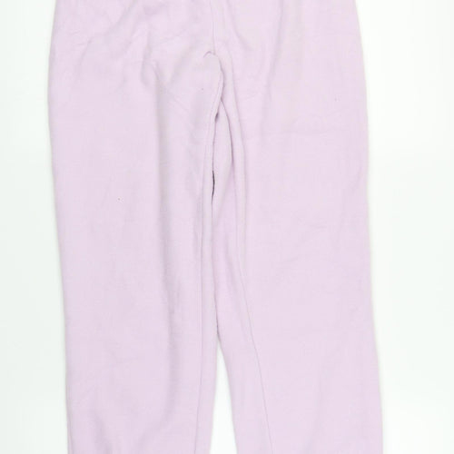 Preworn Womens Purple  Fleece Chemise Pyjama Pants Size S