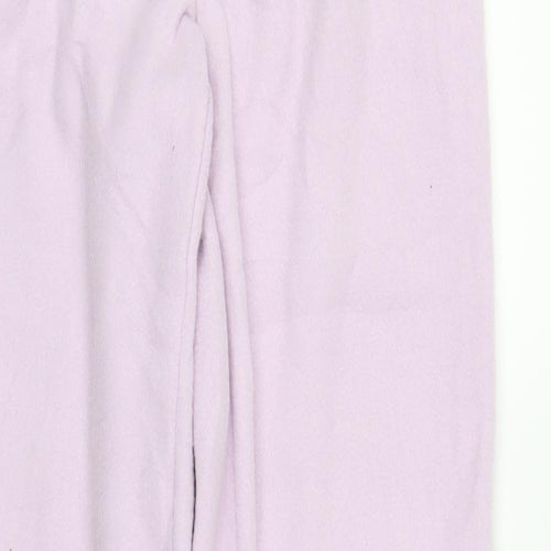 Preworn Womens Purple  Fleece Chemise Pyjama Pants Size S