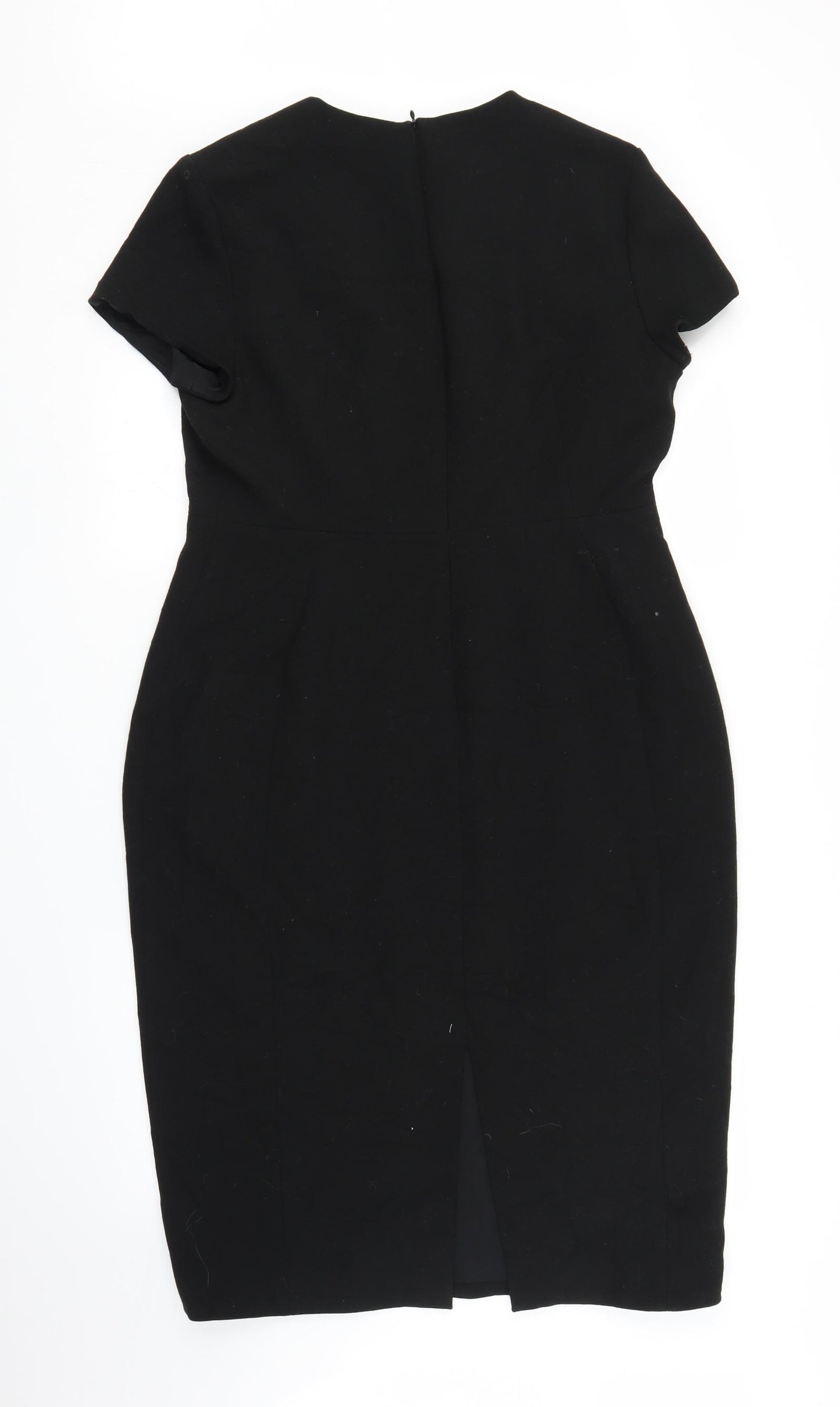 LK Bennett Womens Black   Sheath  Size 16