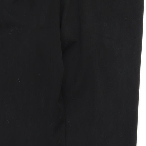 M&S Womens Black   Trousers  Size 12 L27 in