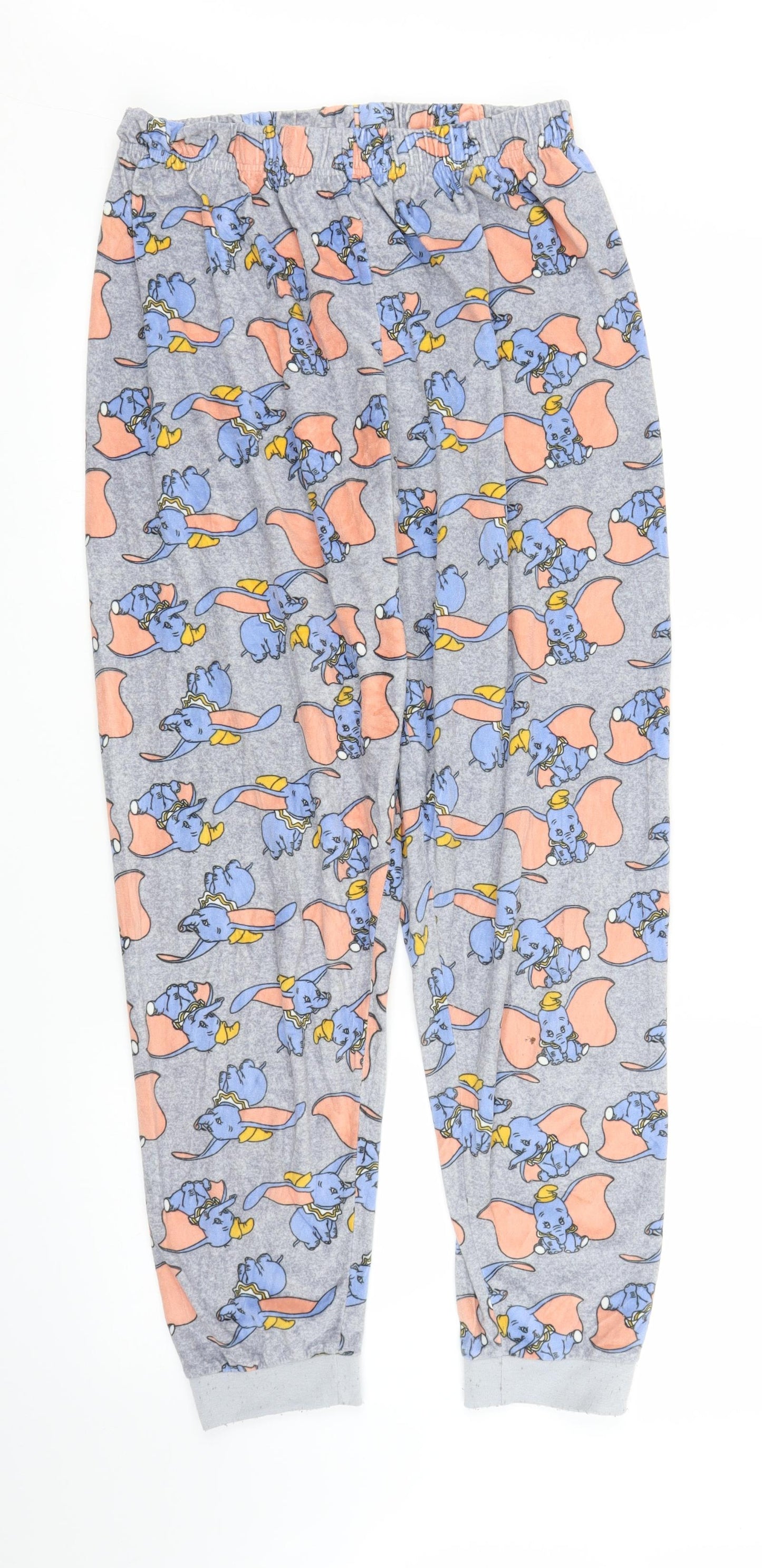 Primark Womens Grey   Chemise Pyjama Pants Size M  - Disney, Dumbo