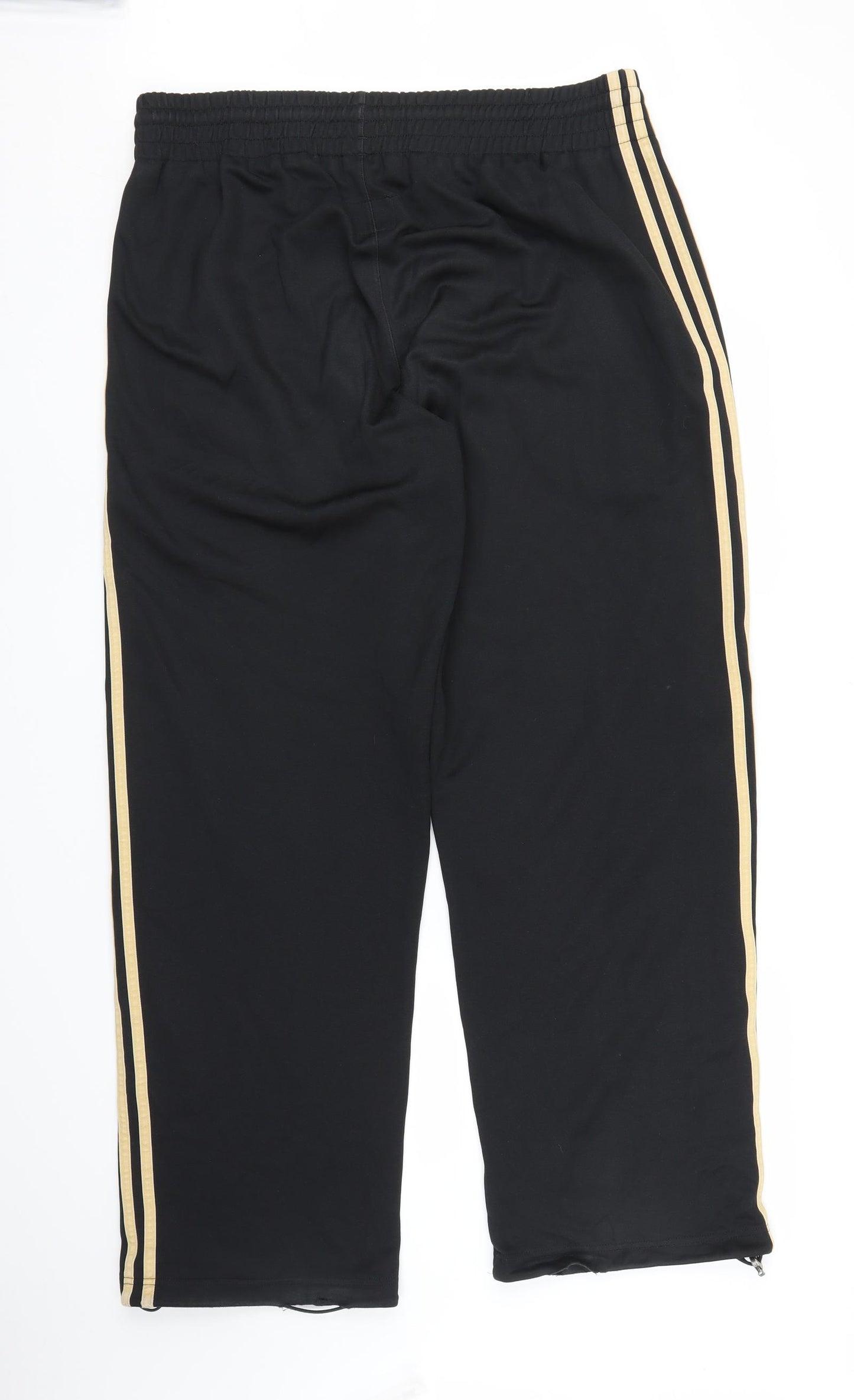 adidas Mens Black   Track Pants Trousers Size L L29 in - Muhammad Ali