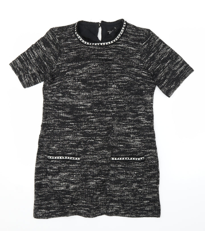 Dorothy Perkins Womens Black A-Line Size 10