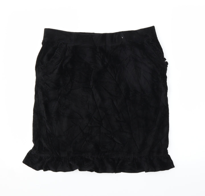 TU Womens Black Trumpet Skirt Size 14