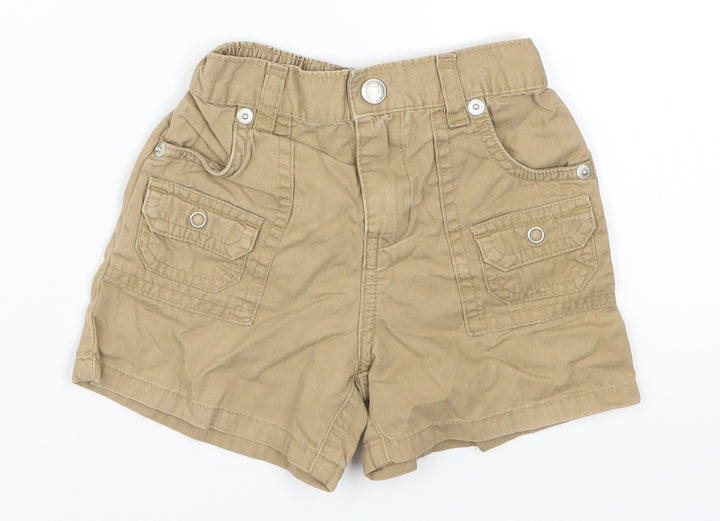 Gap Boys Beige Cropped Trousers Size 6-9 Months