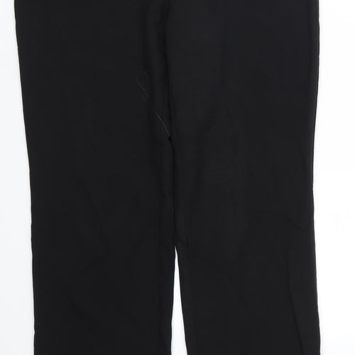 F&F Womens Black   Trousers  Size 12 L30 in